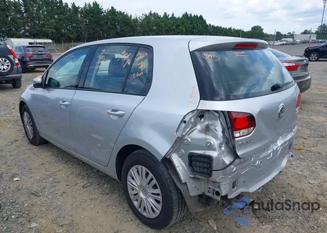 2013 Volkswagen Golf 2.5L 4-Door from USA, damaged, VIN WVWDB7AJ4DW096018